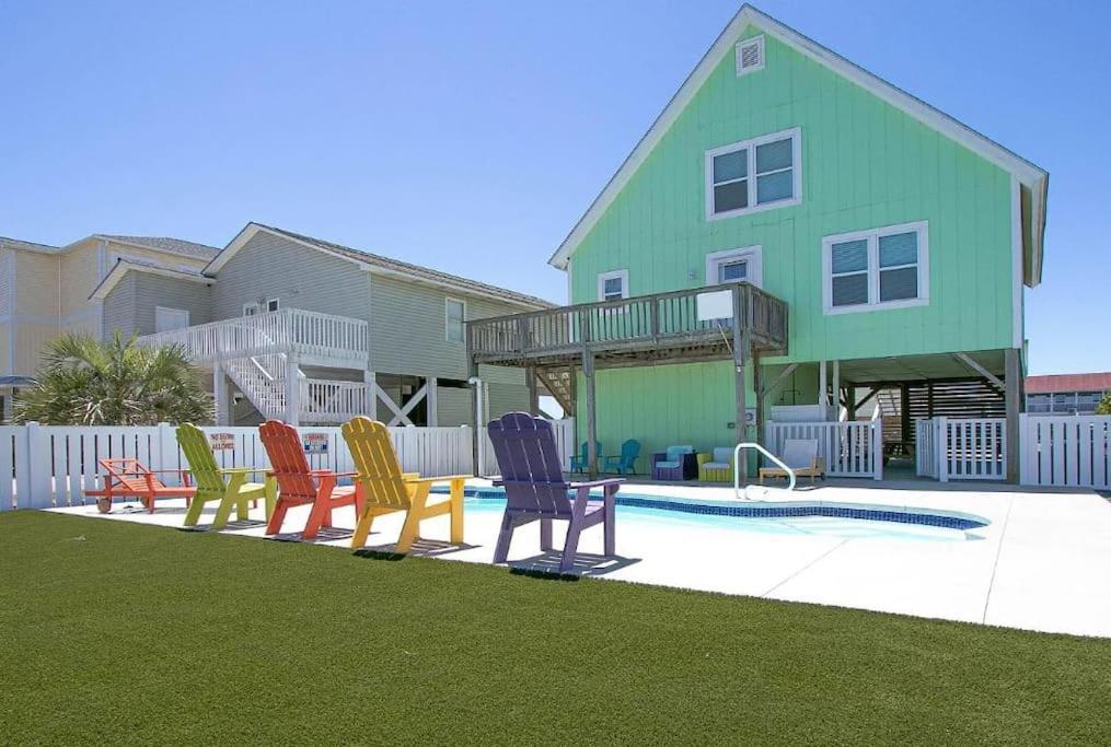 Villa Pool Haven Ocean View à Île au chêne Extérieur photo