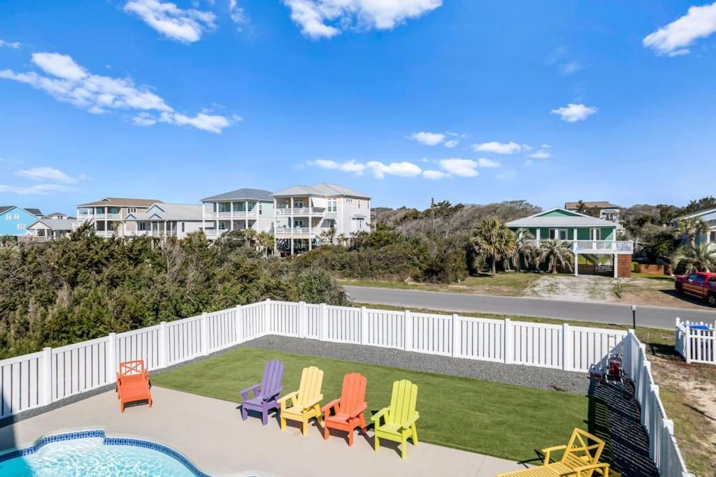 Villa Pool Haven Ocean View à Île au chêne Extérieur photo