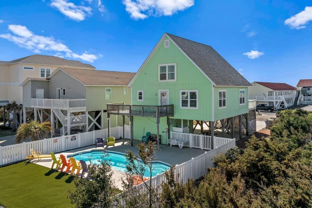 Villa Pool Haven Ocean View à Île au chêne Extérieur photo
