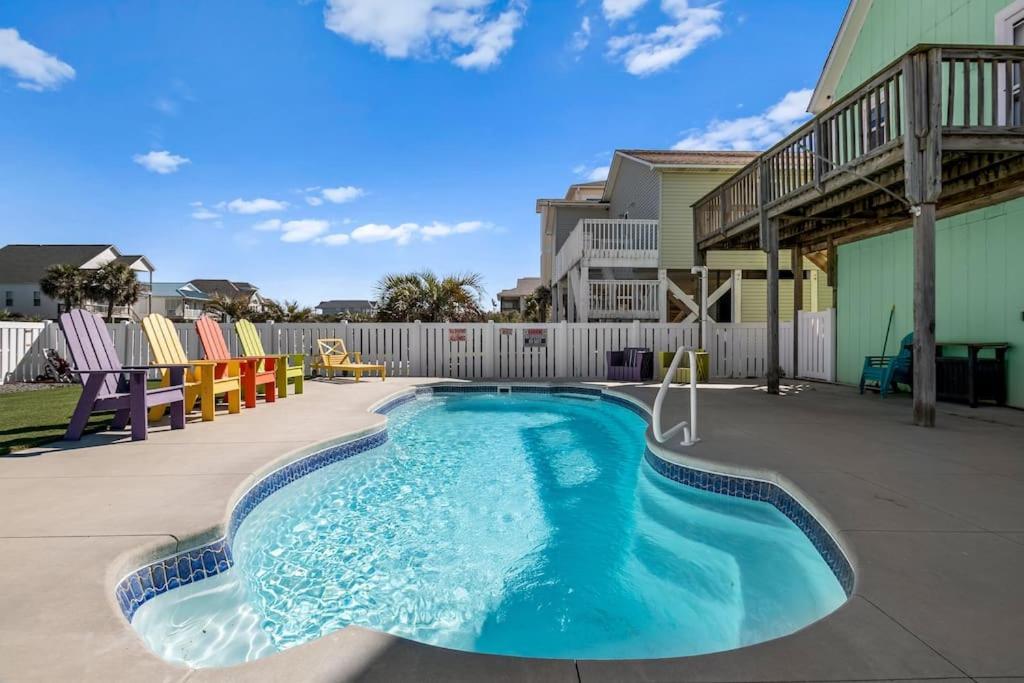 Villa Pool Haven Ocean View à Île au chêne Extérieur photo